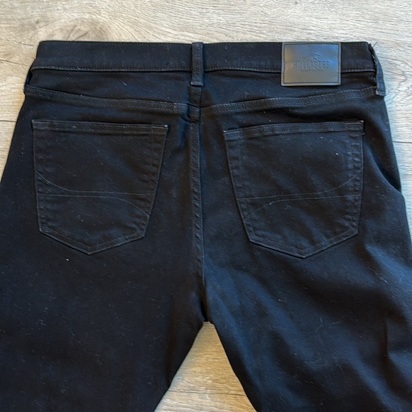 Men’s Hollister Slim Straight Black Jeans - Size 34/30 - Picture 5 of 6